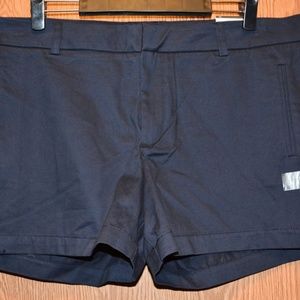 Stylus Women's Navy Blue Shorts-NWT